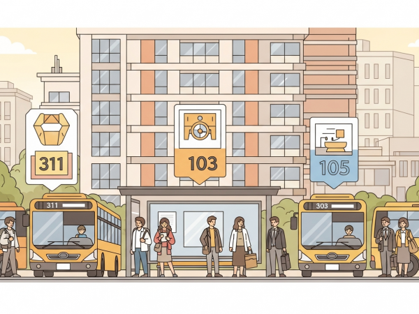 **대전 가양동 다우 갤러리 휴리움, 버스정류장 바로 앞! 환승 스트레스 없는 출퇴근길 직접 경험해보세요**#1