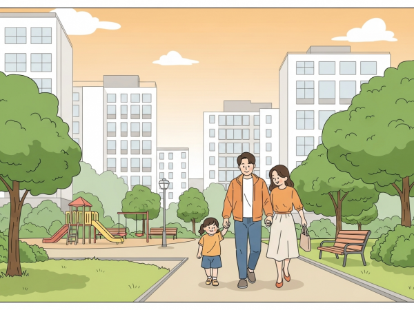 걷기 운동, 건강한 생활 습관, 중요하다고 매번 생각하지만 막상 실천하기는 참 어렵죠. "오늘 저녁엔 꼭 나가야지", "이번 주말엔 공원 한 바퀴 돌까?" 마음먹고도 결국 집에서 편하게 쉬는 날이 더 많지 않으신가요? 멀리 있는 공원은 '가야지' 하는 마음의 짐이 되고, 가까이 있는 공원은 '나올까?' 하는 가벼운 선택지가 된다는 사실, 경험해보신 분들은 모두 공감하실 거예요. 비래가양지킴이가 바로 그 현실적인 이유를 짚어드리고자 합니다.#1