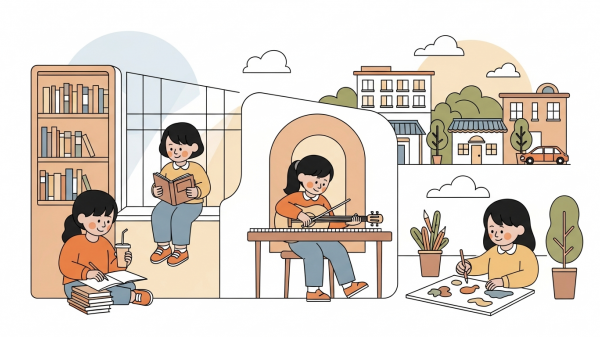 가깝다고 다를까요? 대전 가양동 다우 갤러리 휴리움에서 아이의 '진짜' 성장이 시작됩니다.#2